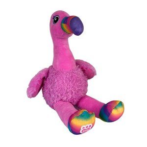 Build-a-Bear Rainbow Flamingo Pink Plush Stuffed Animal 20.5" Toy